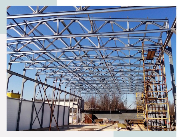 Строительство цехов в Челябинск от 619 руб. под ключ