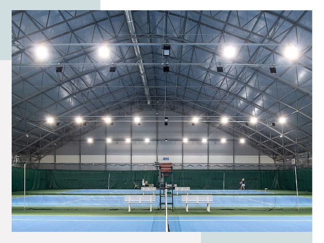 Строительство теннисных кортов в Челябинск от 619 руб.