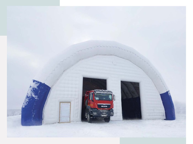 Мобильные ангары в Челябинске