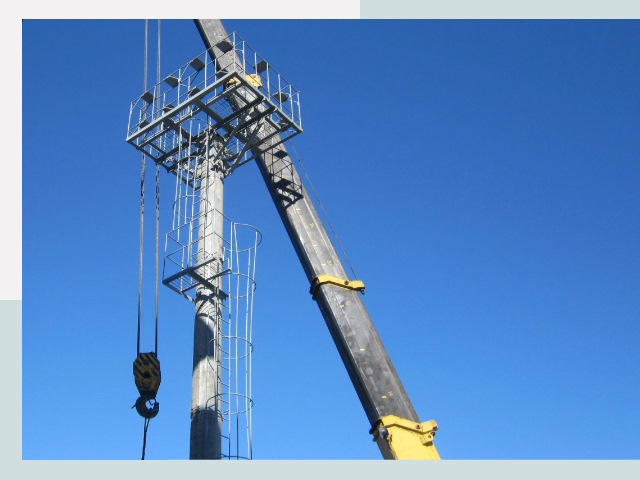 Монтаж осветительных мачт в Челябинск от 619 руб.