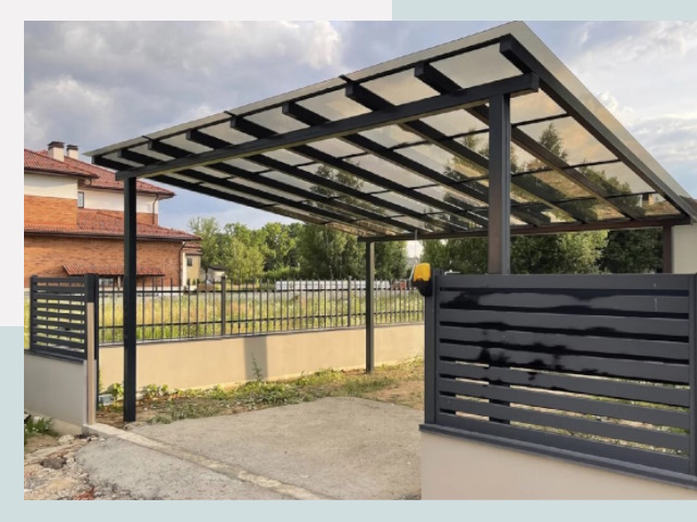 Металлические навесы в Челябинск от 619 руб. за м²