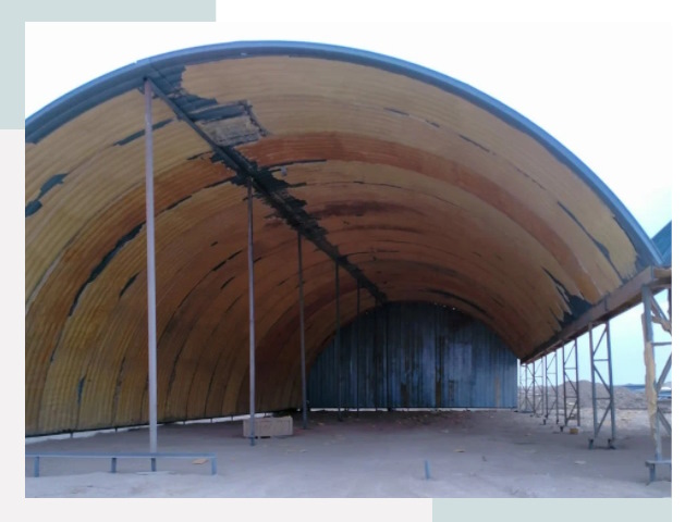 Реконструкция ангаров в Челябинске